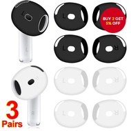 Ultra-thin anti-slip ear tips, replacement ear covers, caps for AirPods 4 ANC earbuds accessories.  