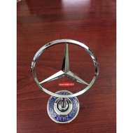Mercedes symbol - c180 C200 E200 E240 front cover