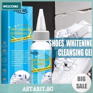 30/100ml Shoe Cleaning Kit Multifunction Shoes Whitener for White Shoes Sneakers