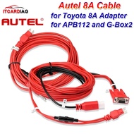 Autel 8A AKL Cable for Toyota Non-Smart Key All Keys Lost Adapter Work with APB112 and G-Box2 G-BOX3