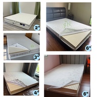 ที่นอนยางพาราแท้ 6ฟุต ความแน่น90-95Density 7zone เกรดA ไม่ปวดหลัง ไม่มีกลิ่นฉุน ความหนา 2,3,4,6 นิ้ว