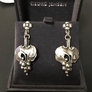 丹麥製🇩🇰Georg Jensen 喬治傑生 1996 年度耳環