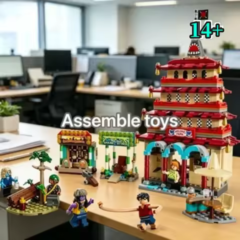 Bandai Innovative 75638 One Piece: Arlong Park Limited Style Collectible Building Kit Gift compatibl
