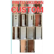 pintu rumah+kusen aluminium