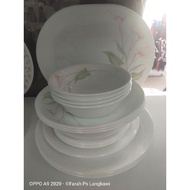 Corelle set 18 (Lilyville) -Ready stok