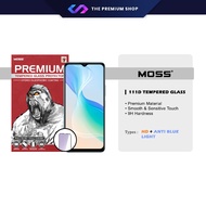 MOSS 111D Full Cover Clear + Anti Blue Light Tempered Glass For Vivo Y50 Y54S Y71T Y76 Y76S Y81 Y90 
