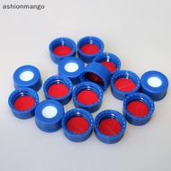 【AMSG】 9mm Blue Polypropylene Caps for 2mL Agilent Chromatography Vials Hot
