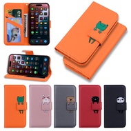 Leather Case For Xiaomi 14T Poco C75 C65 F7 M7 X6 X7 Pro Redmi Note 14 14S 14C 14R 13 13C Flip Prote