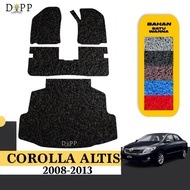Corolla Altis Car Mat Car Mat/ Toyota Corolla Altis 2008-2013 Vermicellimie