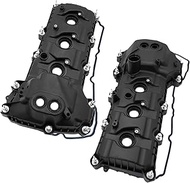 SMMS Left & Right Engine Valve Cover with Gasket and Bolt for Ford F-150, for Explorer, for Edge, fo