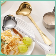 [doverywell]   Stainless Steel Oil Drizzle Spoon Oil Spoon Stainless Steel Stainless Steel Oil Skimm
