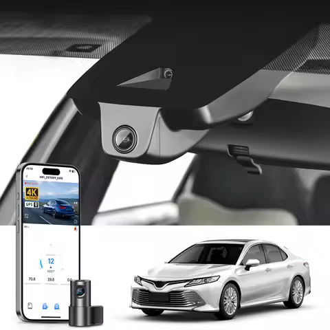 Mangoal Dedicated Dash Cam 4K For Toyota Camry & Camry Hybrid Dash Car Camera 2018-2026 GPS WiFi & A