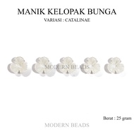 [25 GRAM] Catalinae Flower Petal Beads / Pearl Flower Petal Beads / Pearl Flower Beads / Pearl Clove