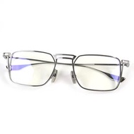 狀況極佳的DITA DTX125 LINDSTRUM 方形眼鏡，銀色，尺寸 51□20 140cm，含防塵袋，日本製造，推薦男士佩戴。