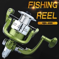 🔥Malaysia Fishing Reel Spinning Fishing Reel 1000-4000 Model 5.2:1 Gear Ratio Kekili Memancing Joran Pancing Fishing