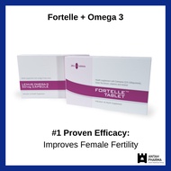 Fortelle + Omega 3 - #1 Proven Efficacy for Female Fertility