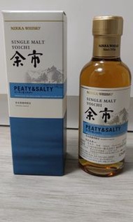 Nikka~余市蒸餾所~日本威士忌~yoichi PEATY&amp;SALTY 180ml~(山崎，響，竹鶴)