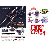 NEW HORNET REEL+ PROVIDER ROD 602 / 662 NEW ARRIVAL SEAHAWK COMBO SET CASTING