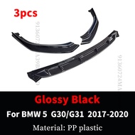 Front Bumper Lip Cover Chin Guard Body Kit For BMW G30 G31 5 Series 2017 2018 2019 2020 525i 530i 53