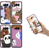 Casing Samsung J4 J6 J8 2018 J2 J5 J7 Core Prime Plus Phone Case 96FG we bare bears christmas Cover Soft TPU Case