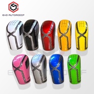 Universal Car Gear Shift Knob Carbon Motif EVO 9 Color Variants