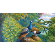 Wall Decoration, PEACOCK, JUMBO Size, 100x70cm & 150x100cm & 200x100cm/Print Painting/Print Poster/W