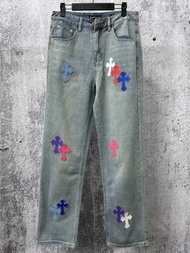 Chrome Hearts 2025直筒牛仔褲長褲