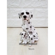 NEW PRODUCT Family Dog Pet Shop Dalmatian Dog Display Statue