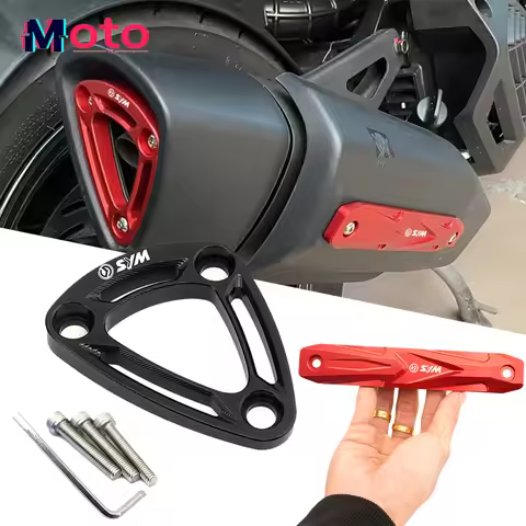 New For SYM ADX 125 Adx125 Jet125 Jet150 Drg150 Drg158 Motorcycle CNC Exhaust Pipe Cover Air Intake 