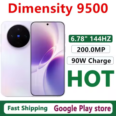 Original Vivo X300S Mobile Phone 6.78" AMOLED 144HZ 7100mAh Battery Wireless Charge 200.0MP Camera D
