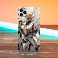 Phone Skin stickers printed with glitter Gundam image for ip7plus/ xsmax/ 11/ 12/ 13/ 14/ 15promax, 