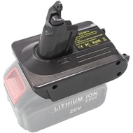 V6 Battery Adapter Replacement for Dyson V6 Battery Convert Dewalt 20V Battery
