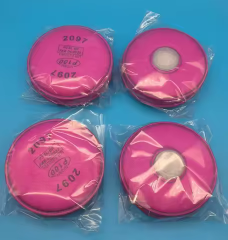 Dust Mask AccessoryCarpenter Painting Spray Industry 2091/2097 Particulate Filter P100 For 3m 6200 6