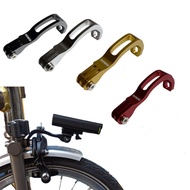 BROMPTON Bike Light Holder Stand For  14 16 20 Folding Bike Bicycle Compatible for CATEYE GaCIROn Flashlight Sport Camera Parts