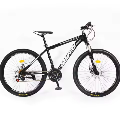 29-Inch Full Suspension Mountain Bike with 21-Speed Steel Fork Disc Brake-Ordinary Pedal