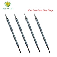 4X Glow Plugs 4.5V For Nissan Primastar NV300 Qashqai II J11 / Qashqai+2 I J10 X-Trail III 1.6 2.0 d