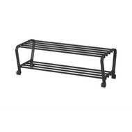 [ShopACin] Portis black shoe rack 90x34x28cm, black shoe rack, multi-purpose shoe rack, iron shoe ra