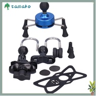 TAMAKO Mobile Phone Holder, 13 Accessories Universal Bike Mount, Mounting System 4 inches to 6.5 inc