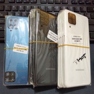 TOMBOL BACKDOOR/BACKCOVER + VOLUME BUTTON + CAMERA LENS SAMSUNG A12