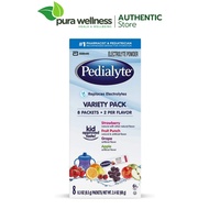 Pedialyte Electrolyte Powder Electrolyte rehydration Powder box of 8 packs 9g