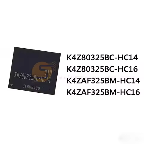 1pc K4Z80325BC-HC14 K4Z80325BC-HC16 K4Z80325BC HC16 HC14 K4ZAF325BM-HC14 K4ZAF325BM-HC16 K4ZAF325BM