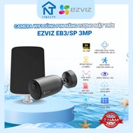 Genuine EZVIZ CS-EB3/SP 3MP Camera – Solar Battery Outdoor WiFi Camera, Night Color View, IP66
