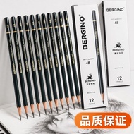 素描铅笔套装2b4b6b8b软中硬炭笔12b14b初学者美术生专用绘画铅笔Yuhj Sketch pencil set 2b4b6b8b soft medium hard charcoal penci