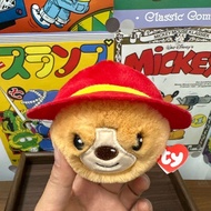 Ty Paddington Bear Bouncy Ball Original Baby Toy Pet Toy Red Hat Bear Very Cute Gift yy4.26