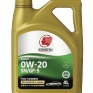 0W20 API SN/GF-5 Fully Synthetic Engine Oil 4L