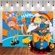 Blippi themed Birthday Cake