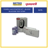 YUWELL 660 starter kit + 50s blood glucose test strip
