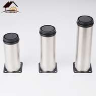 Straight Hair Stainless Steel Cabinet Feet Adjustable Furniture Support Leg Bed Coffee Table Support