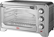 EuropAce EEO 2201S Electric Oven with Rotisserie, 20L