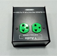 กรองไฟ กันฟ้าลง y audio portable  รับประกัน life time รบกวนอ่านรายละเอียด